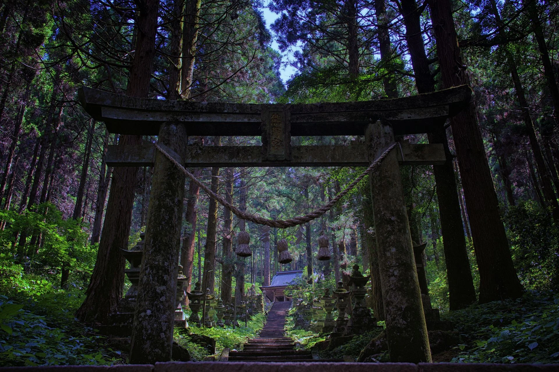 熊本県高森町・上色見熊野座神社の上色見熊野座神社