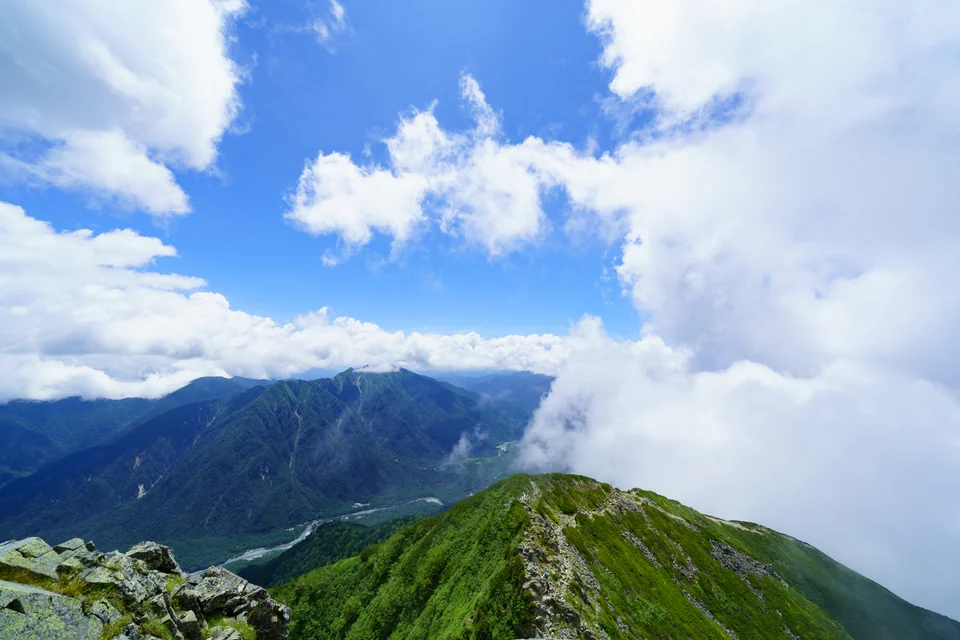 View from Nishi-Hotakadake (Doppyo), Gifu Prefecture