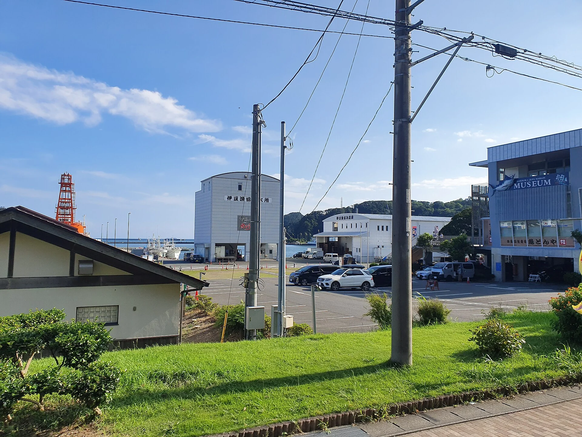 下田市街の建物と街並み