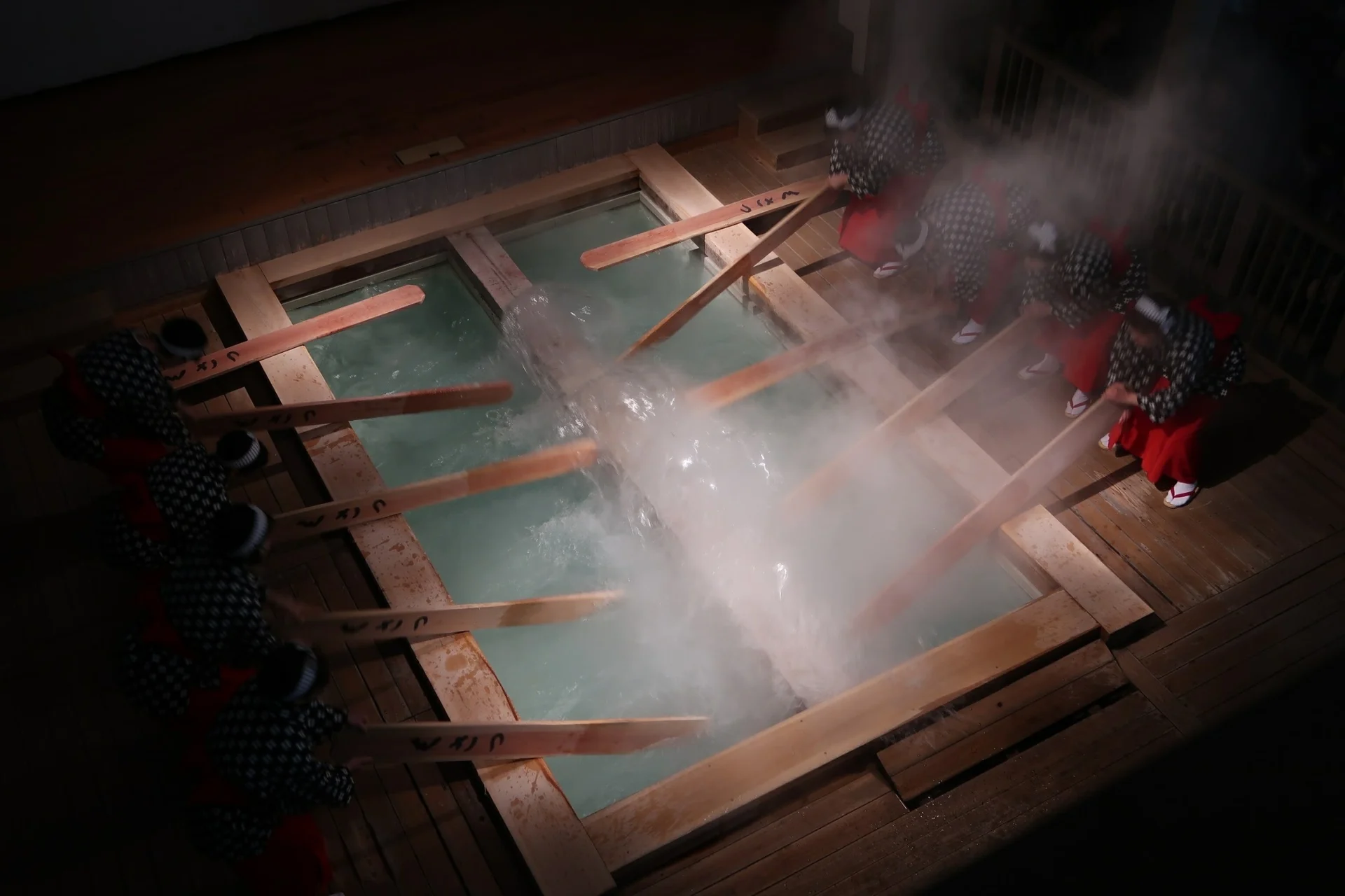 草津温泉のもみ湯