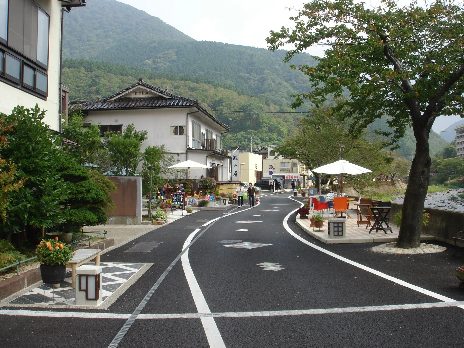 あつみ温泉・くらしのみちの町並み