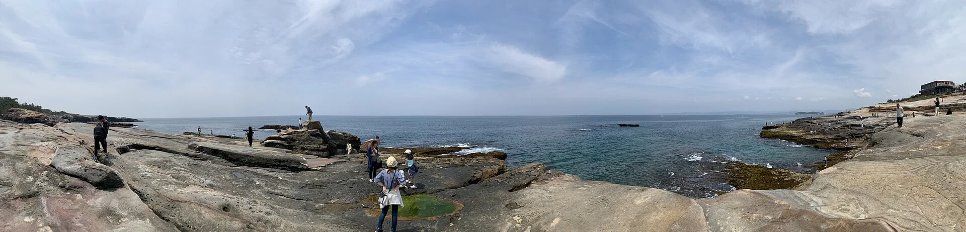南紀白浜・千畳敷の岩礁