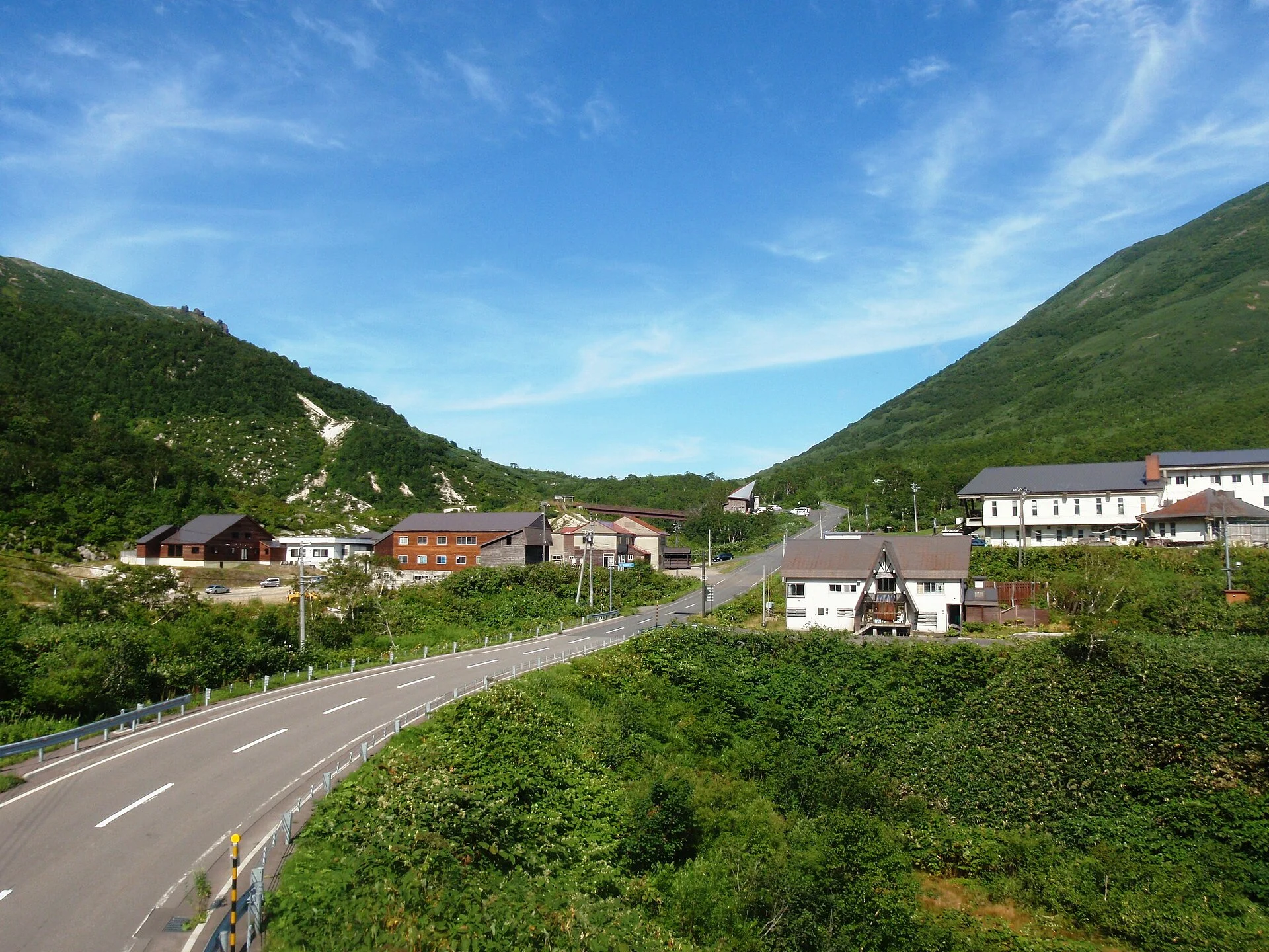 ニセコ温泉郷・山に抱かれた五色温泉