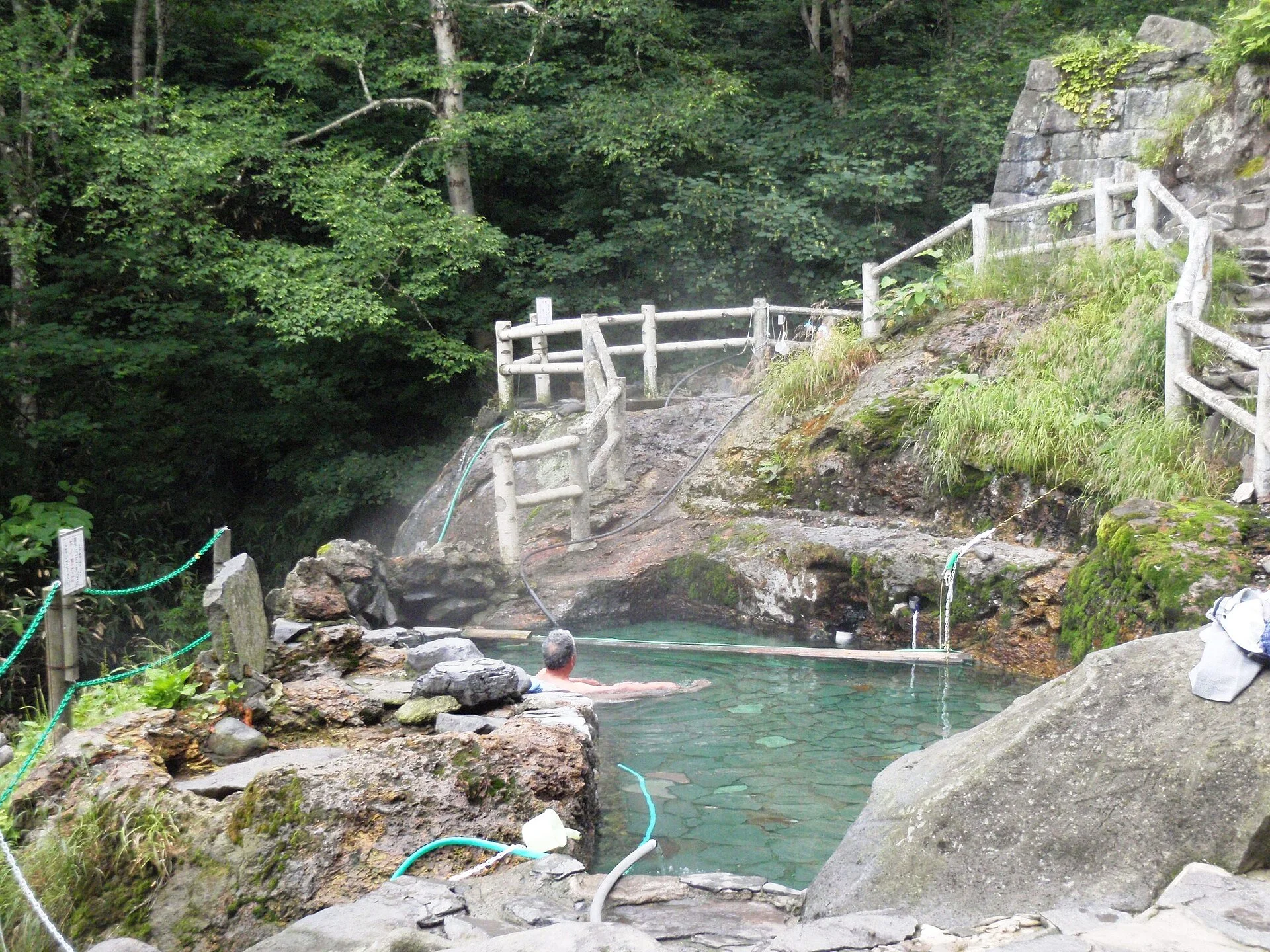 吹上温泉・緑の中の吹上の湯