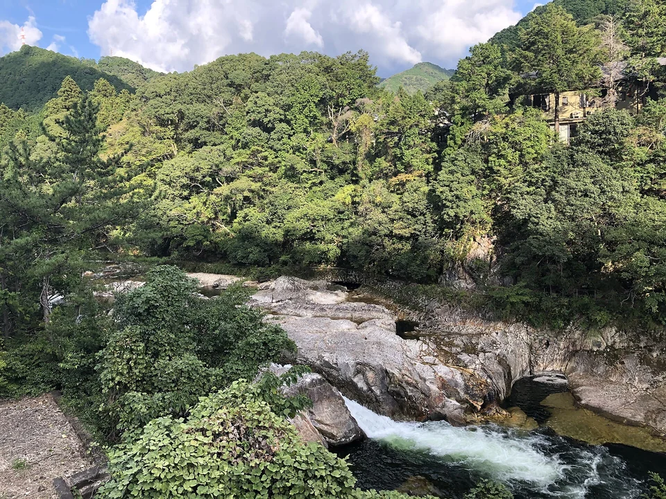 湯谷周辺