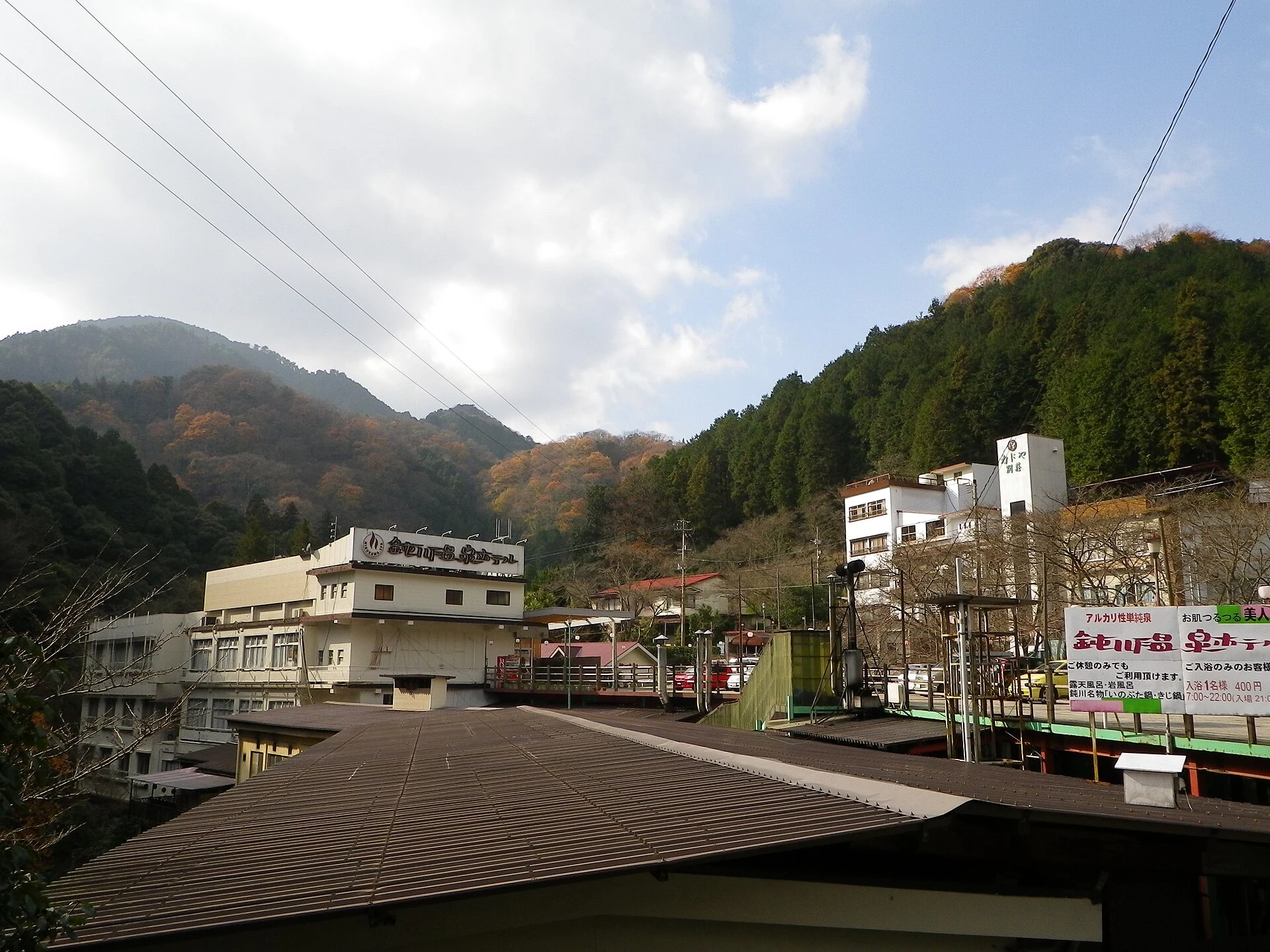 鈍川周辺