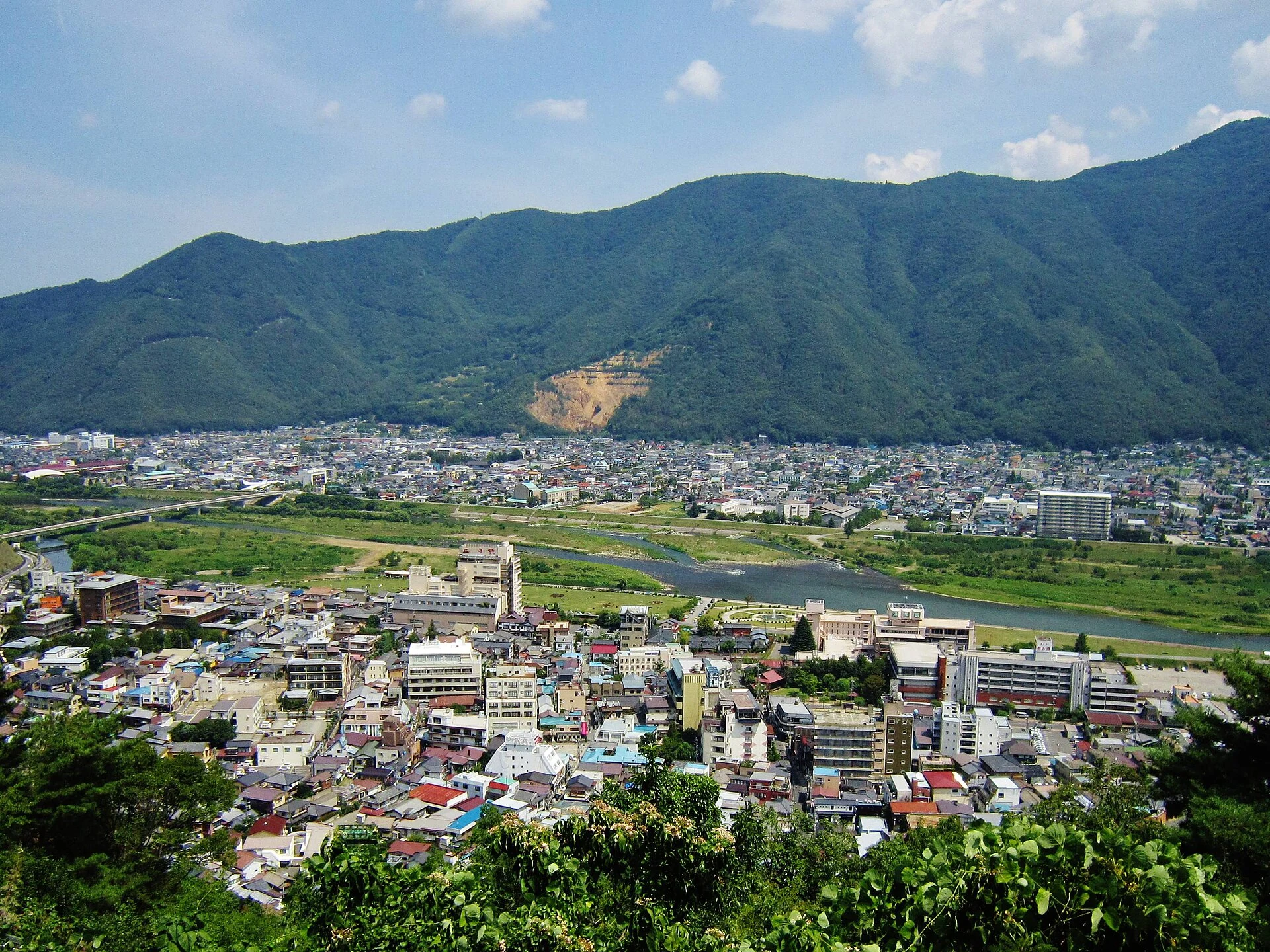 戸倉上山田周辺