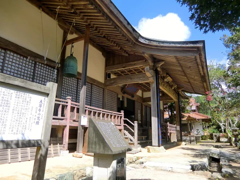 山口県長門市・大寧寺本堂の外観