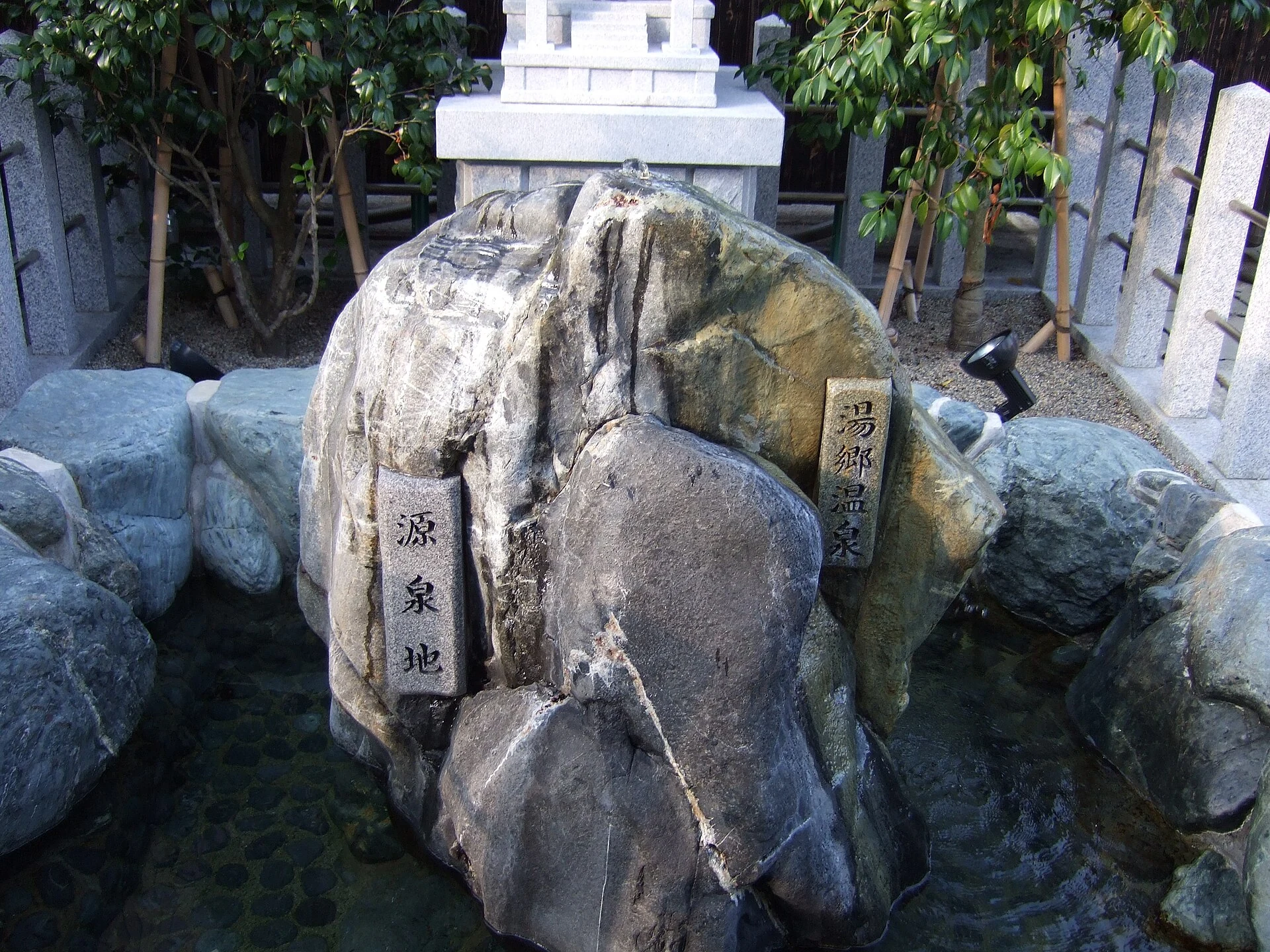 湯郷周辺