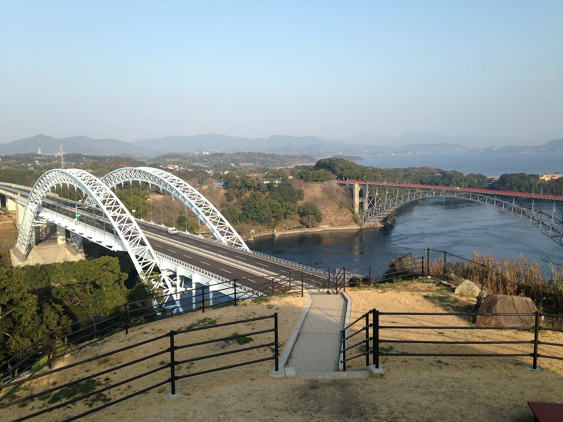 西海橋周辺