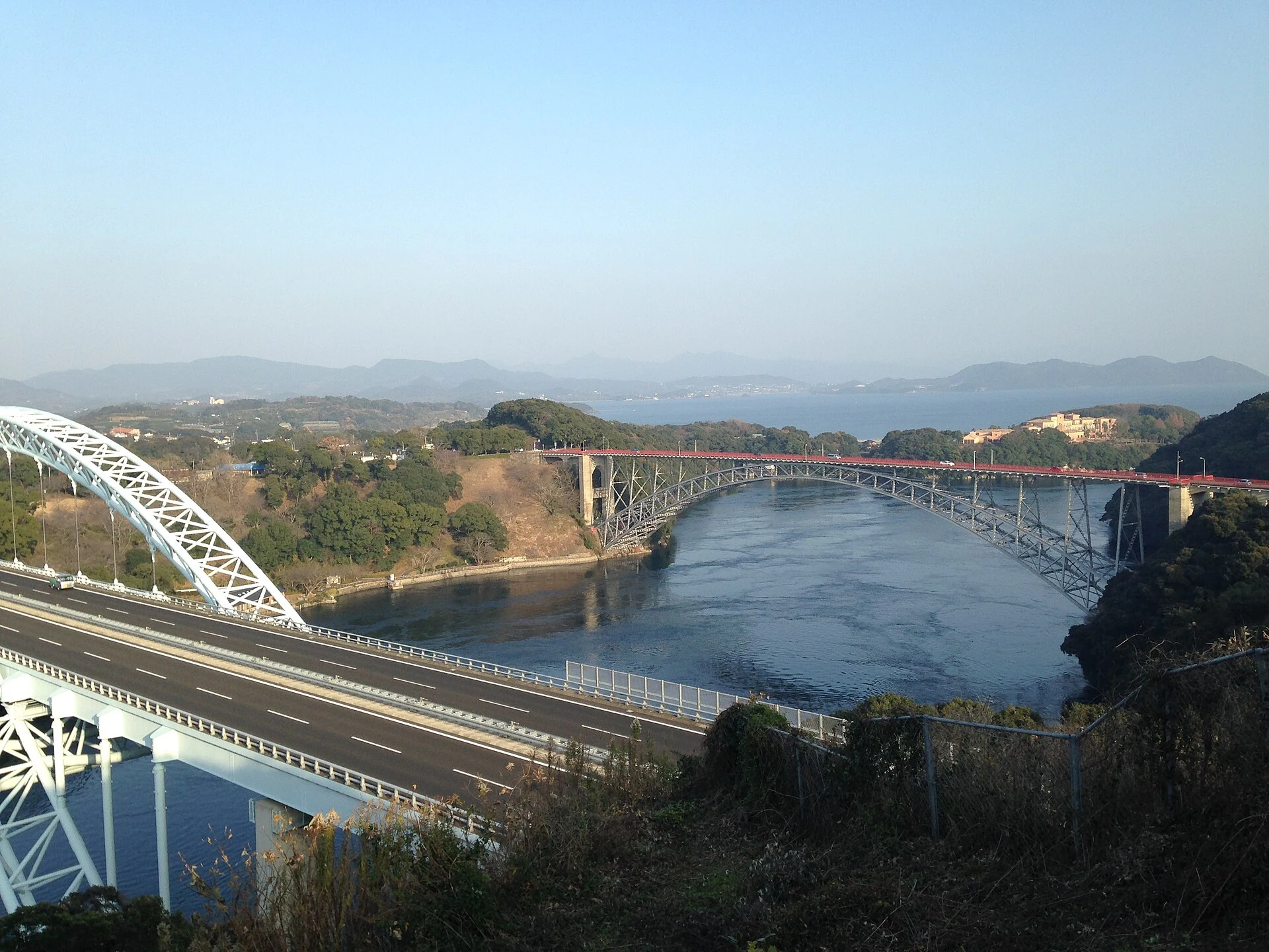 西海橋周辺