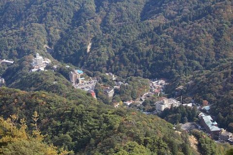 湯の山周辺