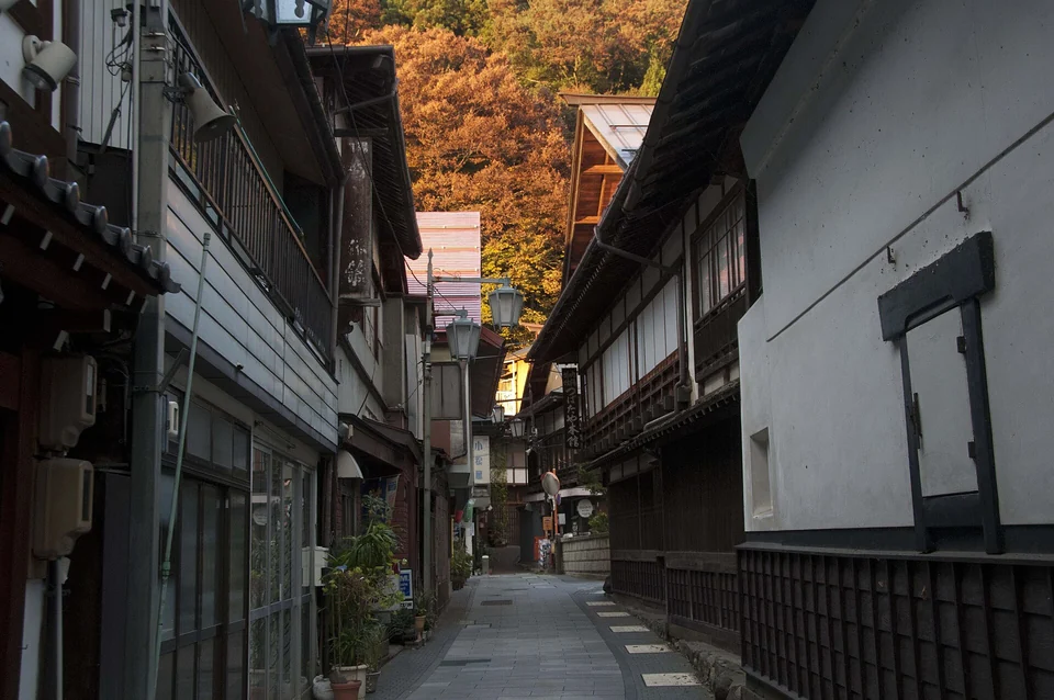湯田中周辺